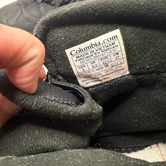 Columbia‎ Men’s OmniHeat Techlite / Waterproof Hiking Boots / BM1471-225 / Sz 9 - Picture 8 of 9